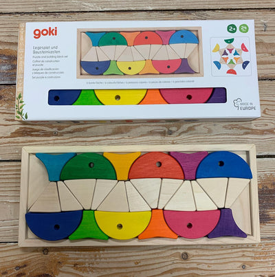 Goki Color and Shape Sorting Game, 6 Fish