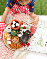 Sale Felt Christmas Play Food Grazing Box, Set B · view 3