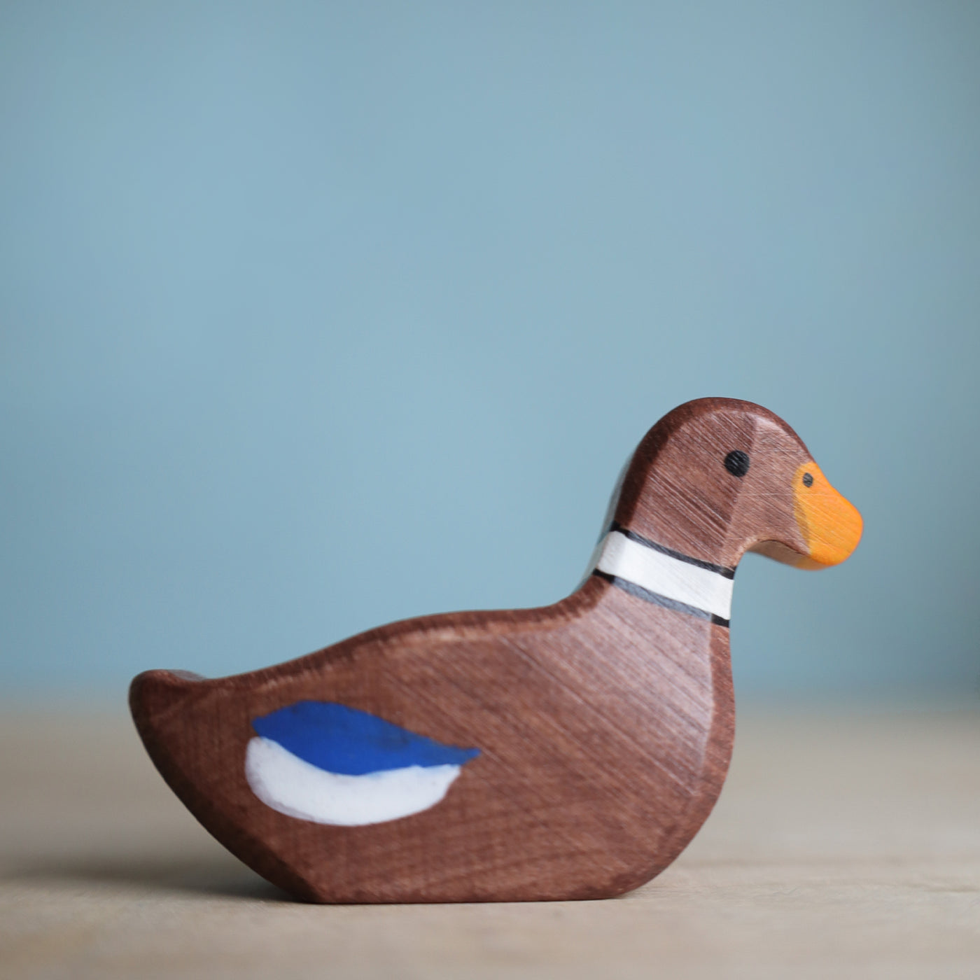 Holztiger Duck, Swimming