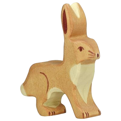 Holztiger Hare, Upright Ears