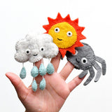 Itsy Bitsy Spider, Finger Puppet Set of 3 · view 2