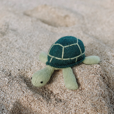 Knit Sea Turtle Toy