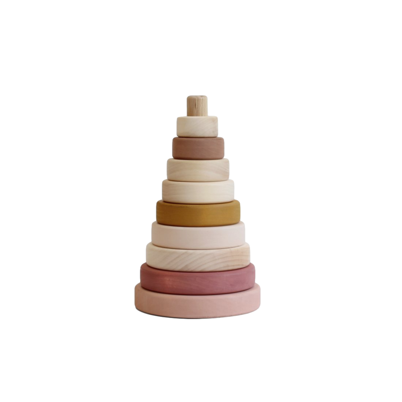 Sale Sabo Concept Pink Wooden Ring Stacker