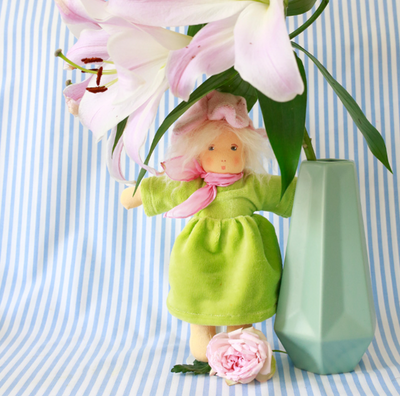 Nanchen Natur Organic Little Friend Doll, Flower