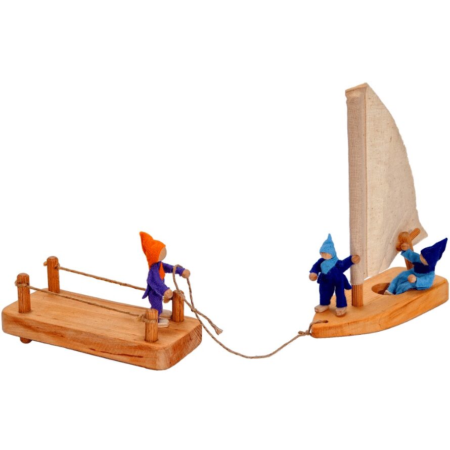 Magic Wood Boat and Dock – My Toy Wagon