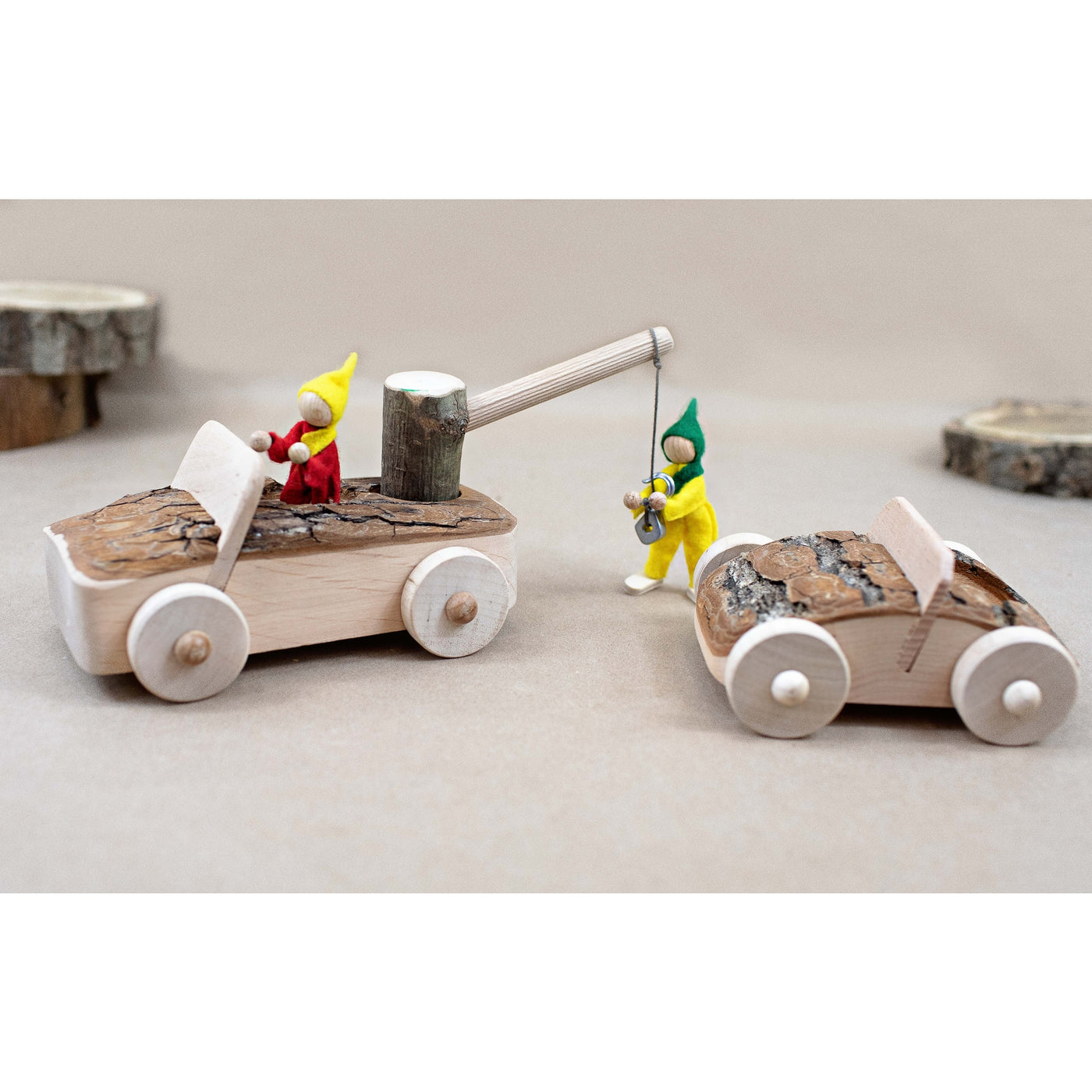 Sale Magic Wood Tow Truck With Car