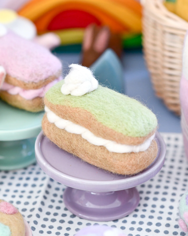 Felt Matcha Eclair