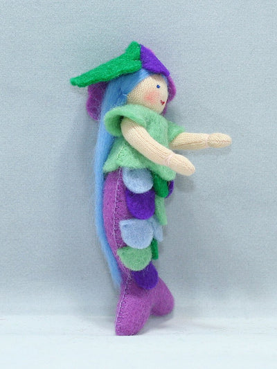 Mermaid Princess with Purple Tail | Fair Skin Tone
