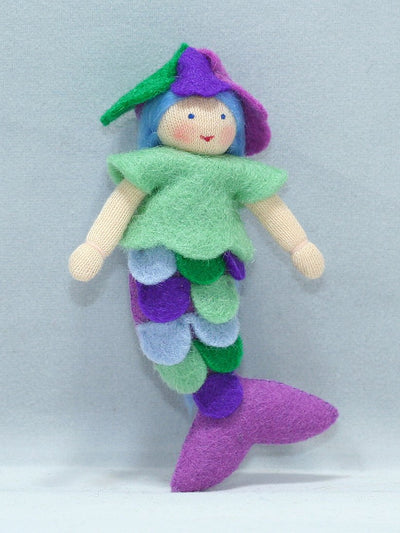 Mermaid Princess with Purple Tail | Fair Skin Tone