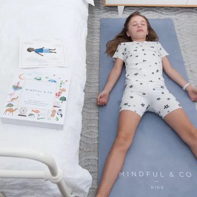 Mindful and Co Kids Yoga Mat, Coal