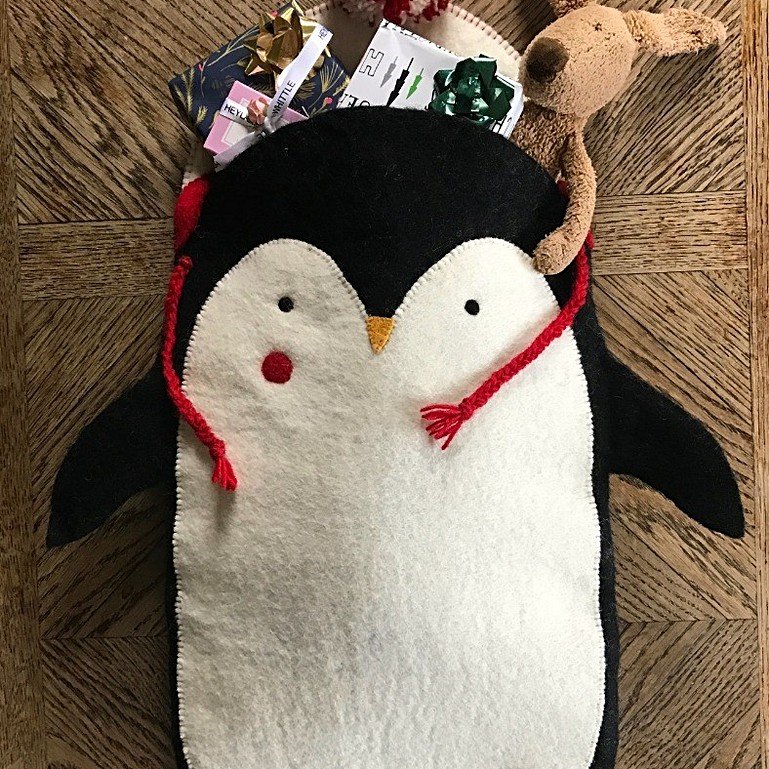 Sale Penguin Christmas Stocking