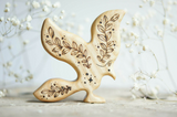 Wooden Phoenix, a hand-carved wooden toy by Tiny Fox Hole. · view 3