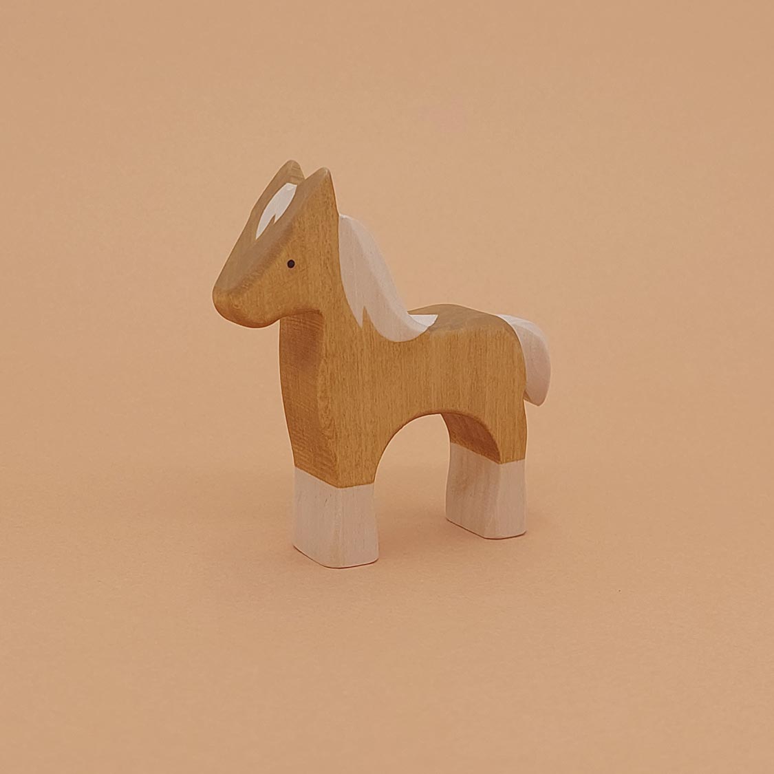 Brin d'Ours Wooden Palemino Foal