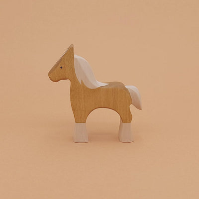 Brin d'Ours Wooden Palemino Foal