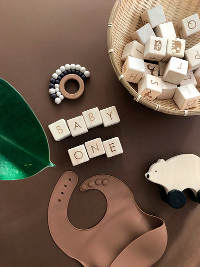 Pre-Order Sabo Concept Alphabet Blocks, Natural