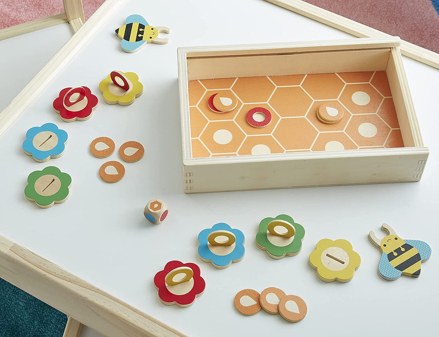 Sale Petit Collage Save the Bees Wooden Game