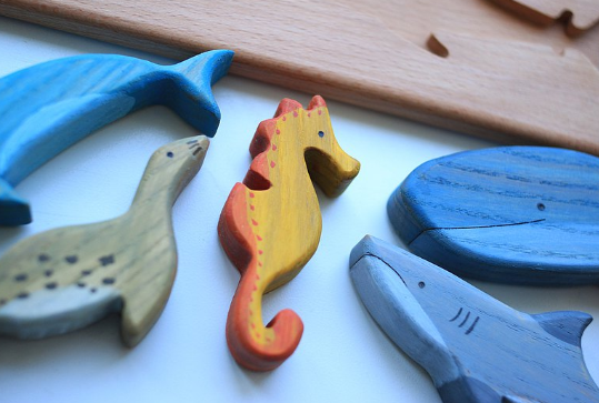 Sea Animals Wooden Puzzle