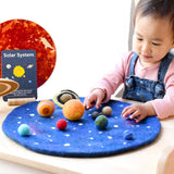Solar System Outer Space Playmat with Felt Planets · view 1