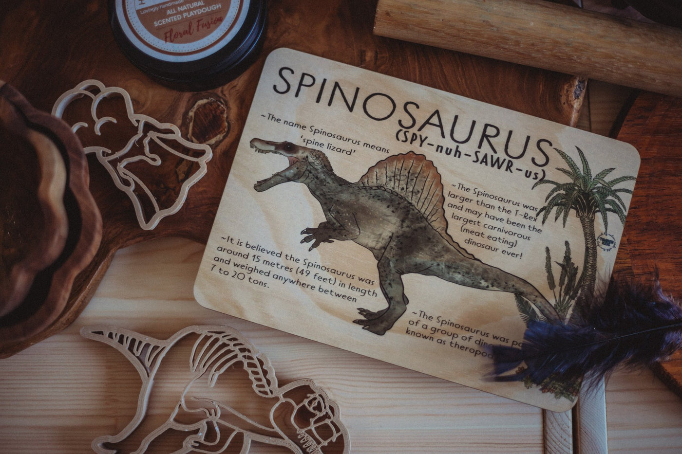 Sale Spinosaurus Dino Fact Tile