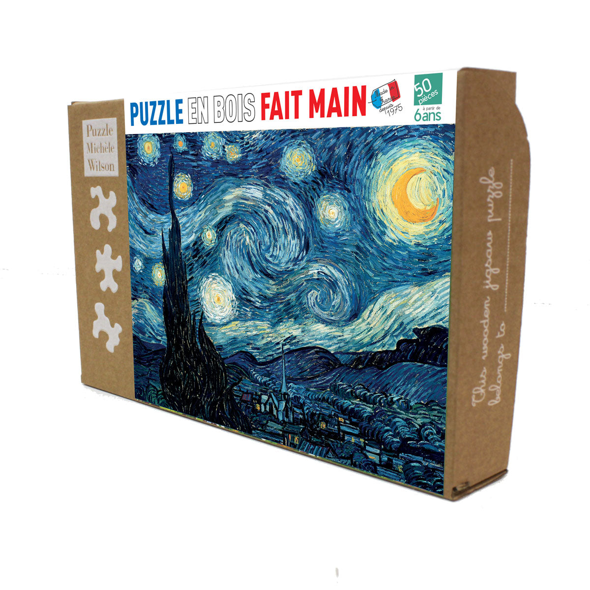 Starry Night, Wooden Jigsaw Puzzle