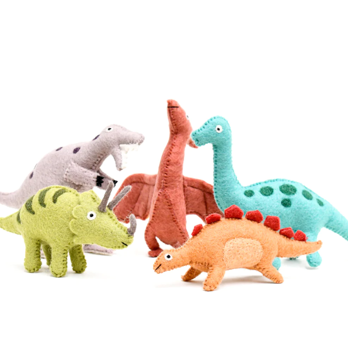 Felt Tyrannosaurus Rex Toy