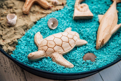 Sale Beadie Bug Play Wooden Ocean Animal Set