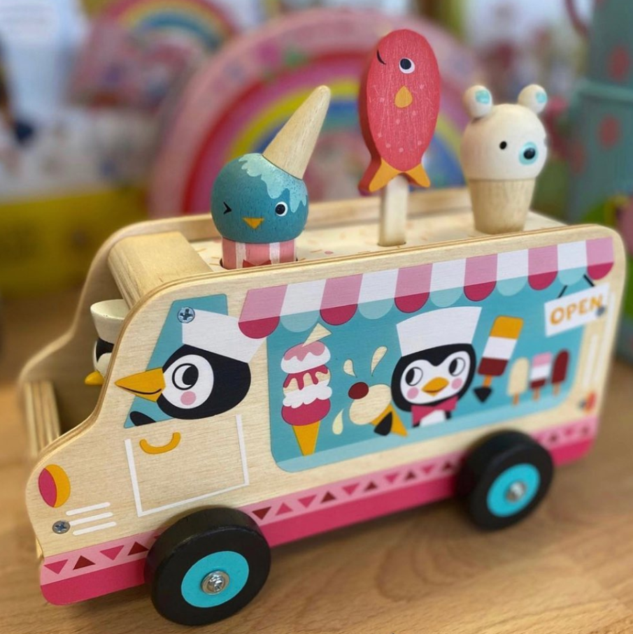 Sale Tender Leaf Toys Penguin's Gelato Van