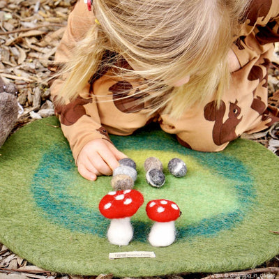 Toadstool Mushroom Play Mat Playscape