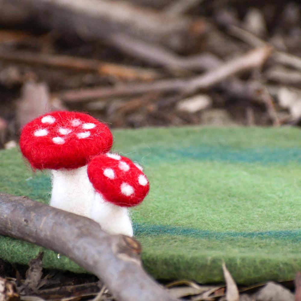 Toadstool Mushroom Play Mat Playscape