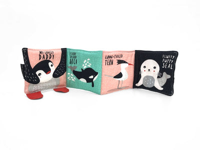 Wee Gallery Pitter Patter Penguin: Baby's First Soft Book