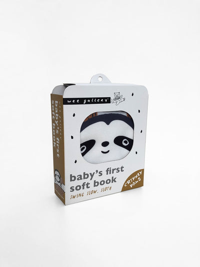 Wee Gallery Swing Slow, Sloth: Baby's First Soft Book
