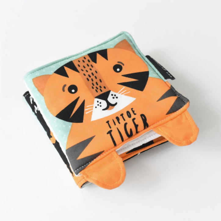 Wee Gallery Tiptoe Tiger: Baby's First Soft Book