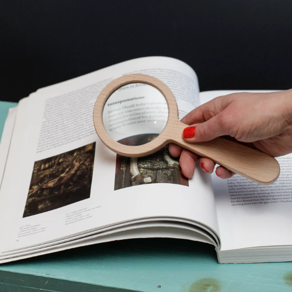 Huckleberry Wooden Magnifying Glass
