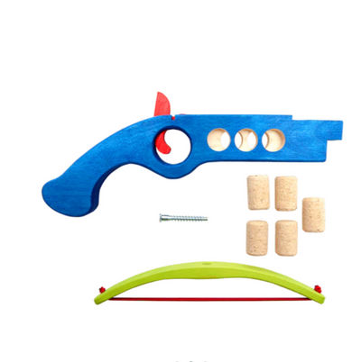 Sale Wooden Toy Crossbow, Blue