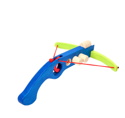 Sale Wooden Toy Crossbow, Blue