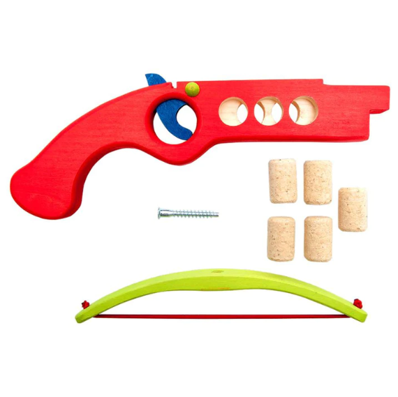 Sale Wooden Toy Crossbow, Red