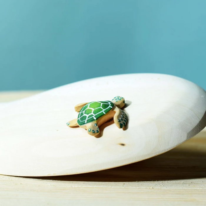 Bumbu Wooden Green Turtle, Baby