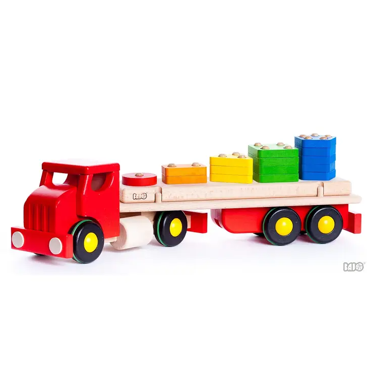 Bajo Large Red Sorting Truck