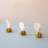 Felt Bees, 3 pcs · view 2