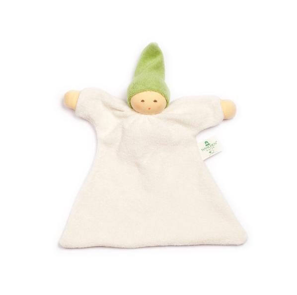 Nanchen Natur Organic Blanket Doll, Green