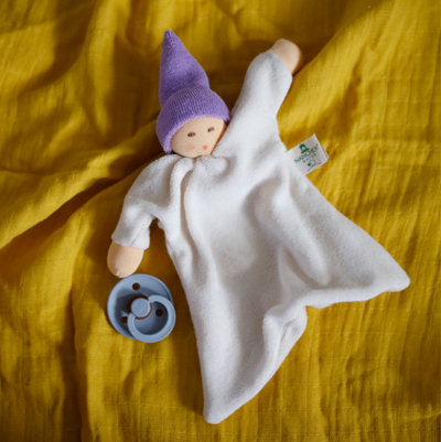 Nanchen Natur Organic Blanket Doll, Lilac