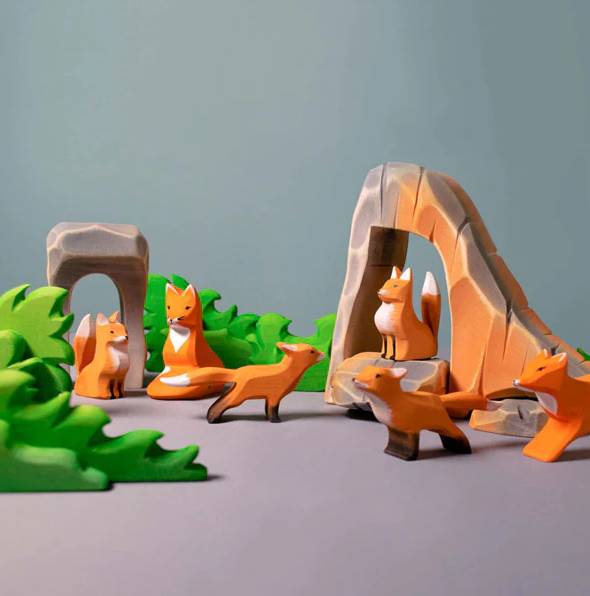Bumbu Fox Family Set