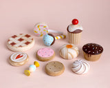 Wooden Chocolate Chip Cookie · view 2