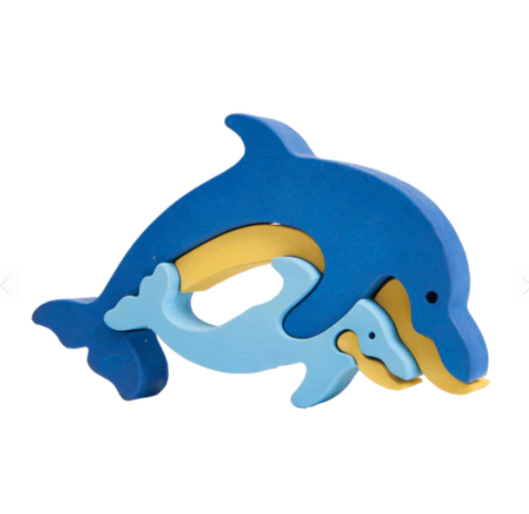 Sale Wooden Dolphin Puzzle