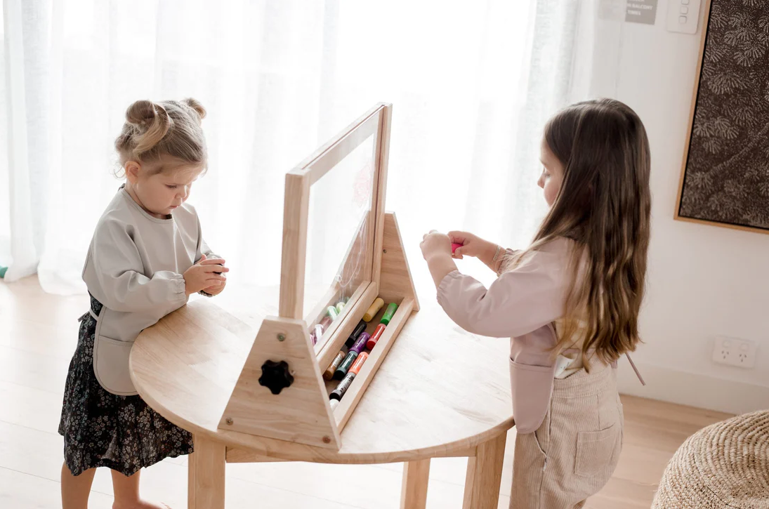 Final Sale Item: Q Toys 4 in 1 Table Easel "Seconds" (Limited Stock)