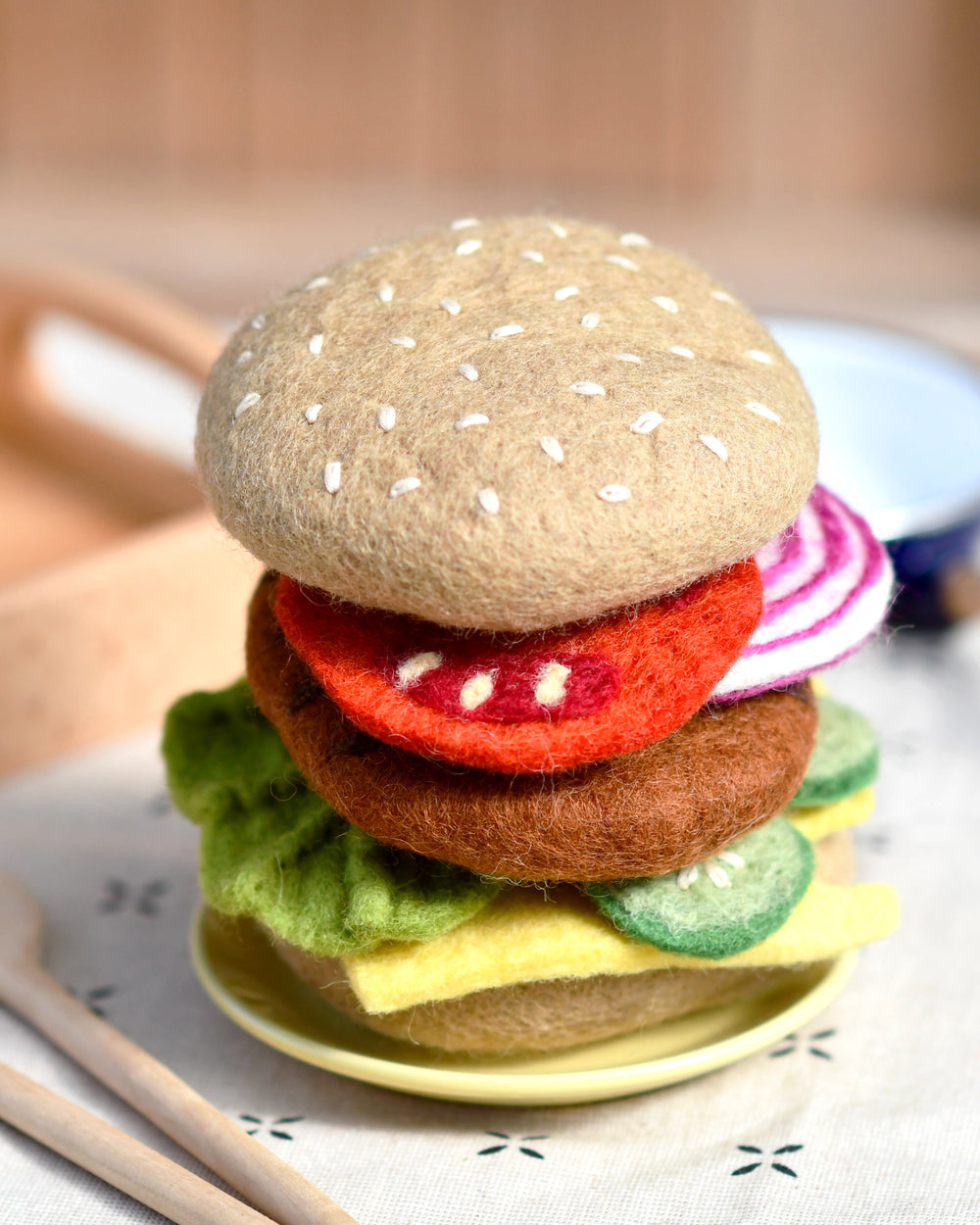 Pre-Order Felt Burger Stack (Ships at the end of February)