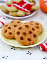 Felt Chocolate Chip Cookies, Set of 3 · view 2