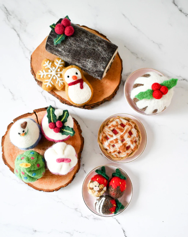 Felt Snowflake Cookie