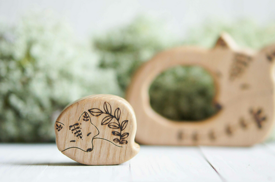Wooden Fox Puzzle
