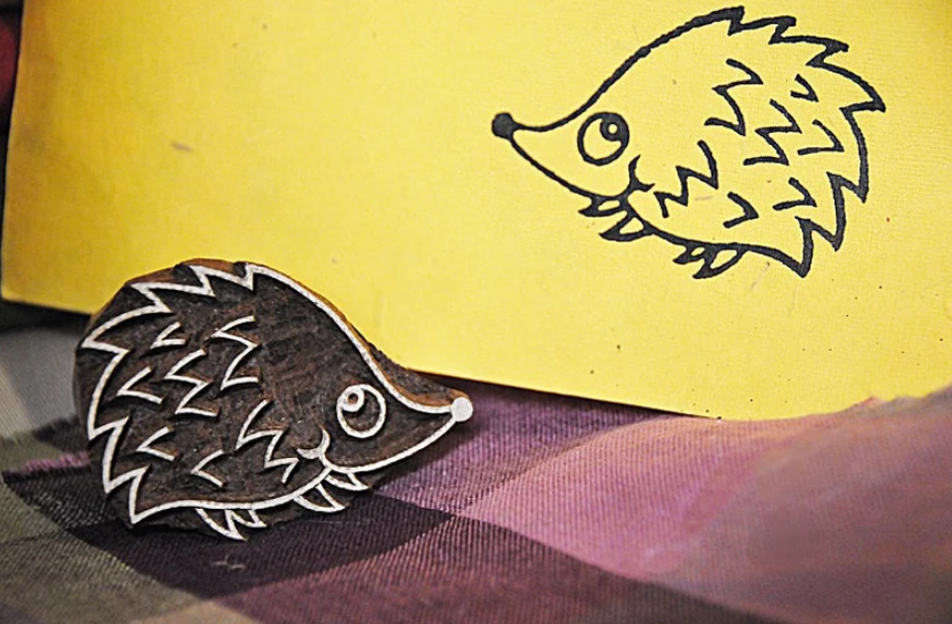 Hedgehog Stamp